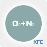Калибровочная газовая смесь: КИСЛОРОД (О2) 18 % + АЗОТ (N2) ост. в баллоне 10 л. Сталь, вентиль Латунь