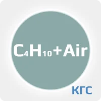 Калибровочная газовая смесь: н-БУТАН (C4H10) 0.9 % + ВОЗДУХ (Air) ост. в баллоне 2 л. Сталь, вентиль Латунь