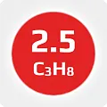 Пропан 2.5
